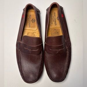 Marc Joseph Leather Men's Brown Loafers 11.5
